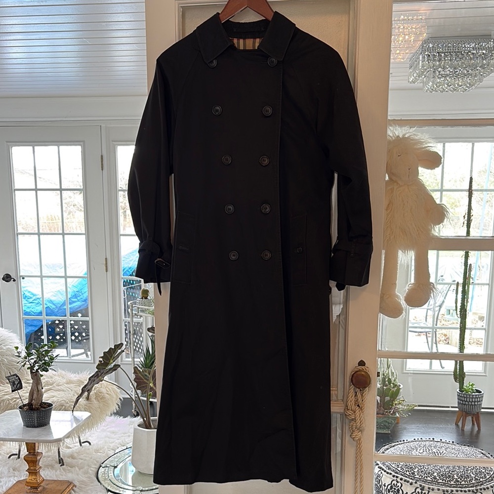 Burberry Black Trench Coat